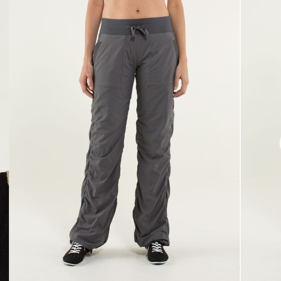 lululemon athletica Pants - Lululemon Studio Pant II *No Liner (Tall) Soot Gray size 6
